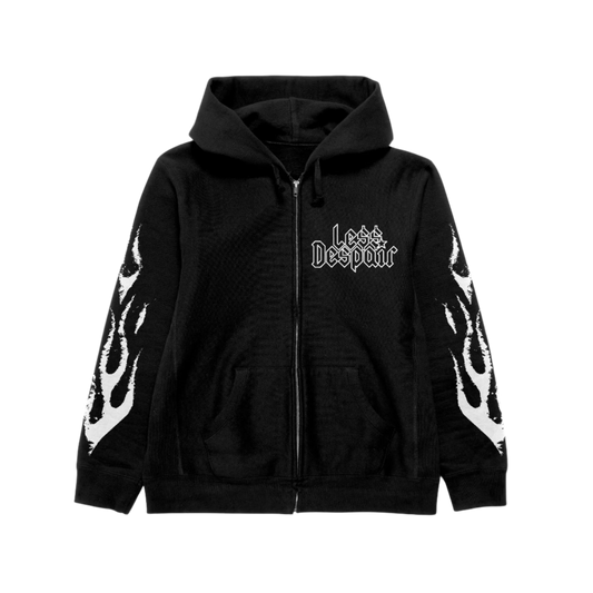 DESPAIR ZIP UP HOODIE